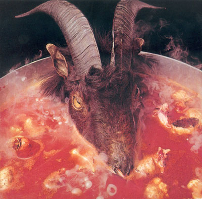 Encart à l'intérieur de l'édition originale de Goats head soup